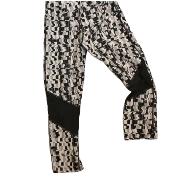 CALVIN klein womens size small cropped leggings elastic waist black - Picture 3 of 9